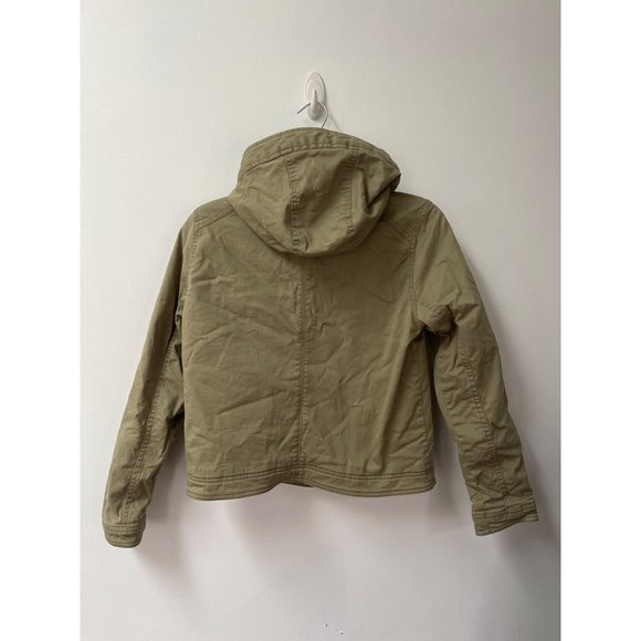 Hollister Co. Women's Jacket Size Medium Green quilted - Picture 5 of 8